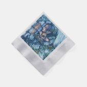 Frost Fairy Meisje's Uitzicht van een Sapphire Win Servet (Hoek)