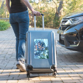 Frost Fairy Meisje's Uitzicht van een Sapphire Win Sticker (Koffer Insitu)