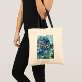 Frost Fairy Meisje's Uitzicht van een Sapphire Win Tote Bag (Voorkant (product))