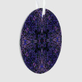 Frost Feather Cross 5 Ornament (voorkant)