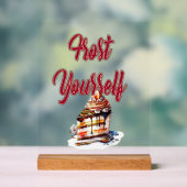 Frost jezelf acryl bord (Neutraal)