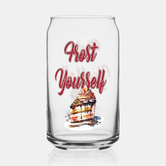 Frost jezelf blikvorm glas (Voorkant)