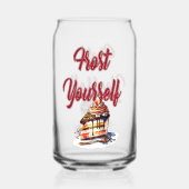 Frost jezelf blikvorm glas (Achterkant)