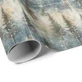 Frost-kissed takken: betoverende winter cadeaupapier (Rol Hoek)