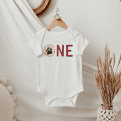 FROST Lumberjack Beer Mountain 1st Birthday Romper