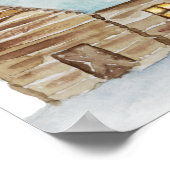 FROST Mountain Ski Cabin Bachelorette Welcome Sign Poster (Hoek)