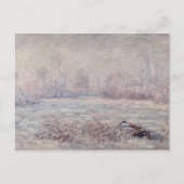 Frost nabij Vetheuil, 1880 Briefkaart (Voorkant)