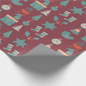 Frost Nordic Christmas Cadeaupapier (Hoek)