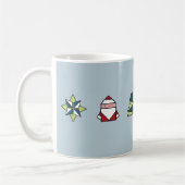 Frost Origami Kerstmis Koffiemok (Links)