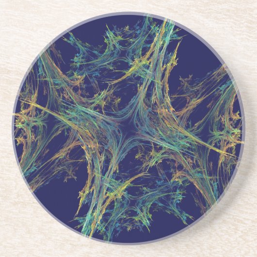 Frost Series-6— Blue Multi Onderzetter 1 of (Voorkant)