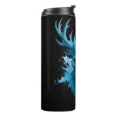 Frost Skull Reis Tumbler Thermosbeker (Gedraaid links)
