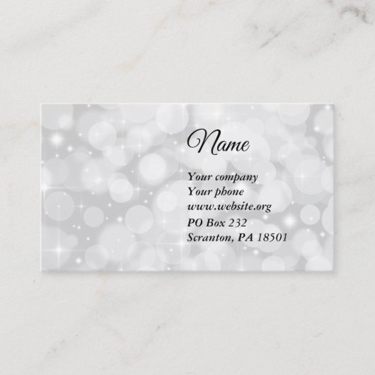 Frost Spirit Visitekaartje (Voorkant)