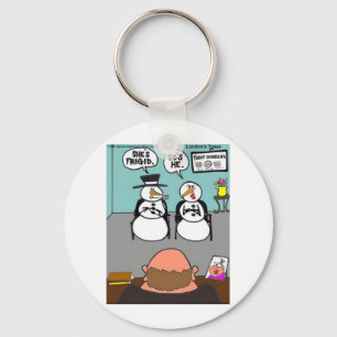 Frost The Snowman & Wife Frigid Funny T-shirts Mok Sleutelhanger