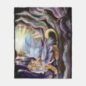 Frost Tiger Fleece Deken (Voorkant)