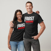 Frost Warning (Black), A Nebraska Football T-shirt (Unisex)