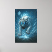 Frost White Tiger – Emperor of the Frozen Realm – Canvas Afdruk (Voorkant)