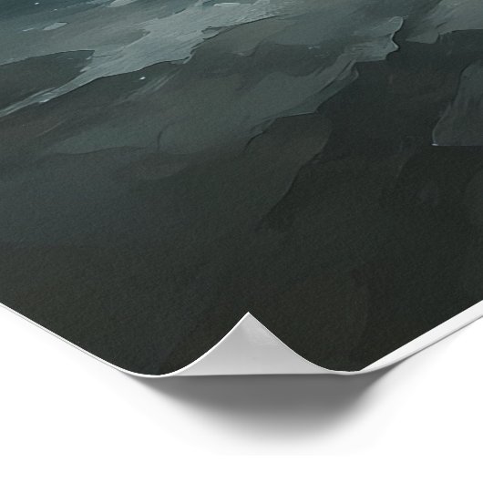 Frost White Tiger – Emperor of the Frozen Realm – Poster (Hoek)