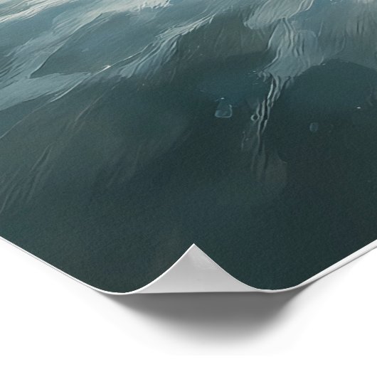 Frost White Tiger – Emperor of the Frozen Realm – Poster (Hoek)