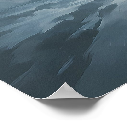 Frost White Tiger – Emperor of the Frozen Realm –  Poster (Hoek)