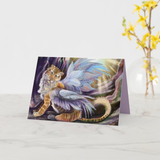 Frost Wing Tiger Kaart (Gele Bloem)