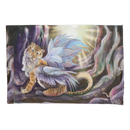 Frost Wing Tiger Kussensloop (Voorkant)