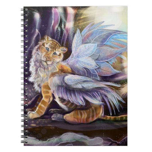 Frost Wing Tiger Notitieboek (Voorkant)