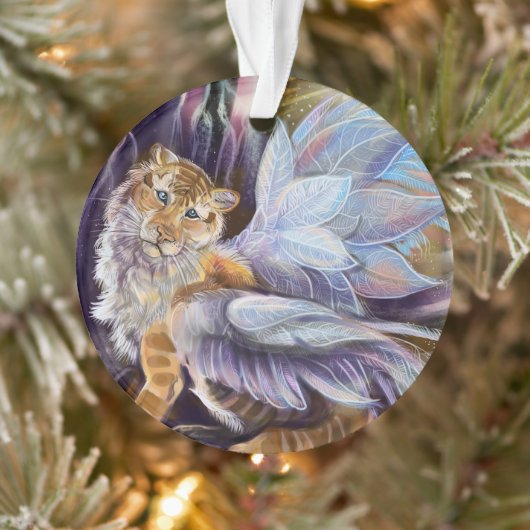 Frost Wing Tiger Ornament (Boom)