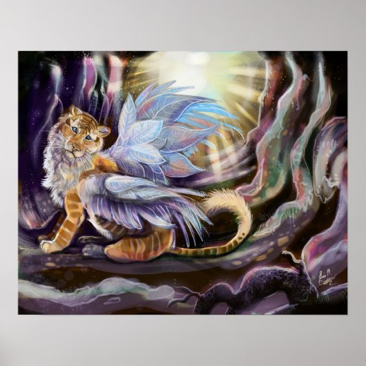 Frost Wing Tiger Poster (Voorkant)