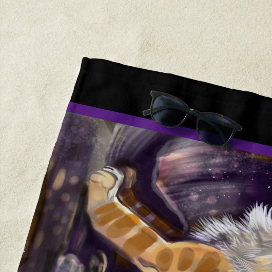 Frost Wing Tiger Strandlaken (In situ)