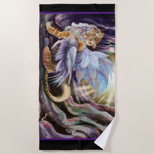 Frost Wing Tiger Strandlaken (Voorkant)