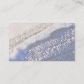 Frost Winter Ice Visitekaartje (Achterkant)