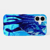Frost Wolf iPhone 16 Hoesje (Achterkant horizontaal)