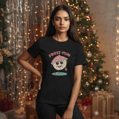 Frost-yum – Grappige Kerst Koekje Pun Tri-Blend Shirt