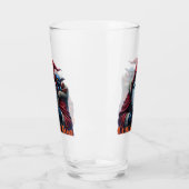Frostbite Kerstman & zijn ondeugende elf. Glas (Links)