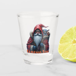Frostbite Kerstman & zijn ondeugende elf. Shot Glas