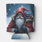 Frostbite Santa & His Mischief Elf. Blikjeskoeler (Achterkant)