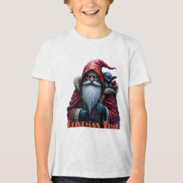Frostbite Sinterklaas & zijn ondeugende elf. Tri-Blend Shirt