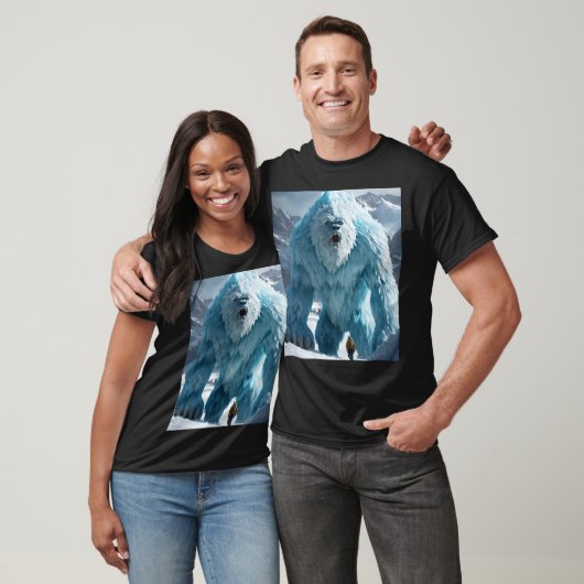 Frostbound Glacial Yeti T-shirt (Unisex)