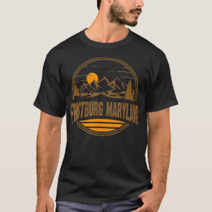  Frostburg Maryland Bergwandelen Souveni T-shirt