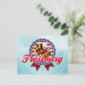 Frostburg, MD Briefkaart (Staand voorkant)