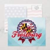 Frostburg, MD Briefkaart (Voorkant / Achterkant)