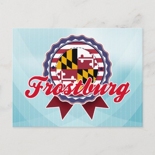 Frostburg, MD Briefkaart (Voorkant)
