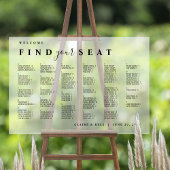 Frosted Acryl Alfabetisch Zitkaarten Teken Acryl Bord