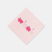 Frosted Animal Cookie Birthday Party Napkin Servet (Hoek)