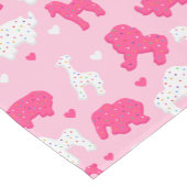 Frosted Animal Cookie Birthday Party Table Runner Korte Tafelloper (Hoek)