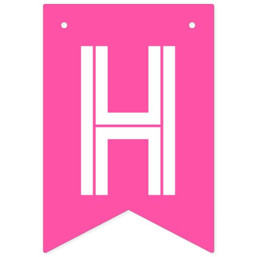 Frosted Animal Cookie Party Garland Bunting Vlaggetjes (Tweede vlag)