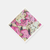 Frosted Animal Cookie Pattern Servet (Hoek)