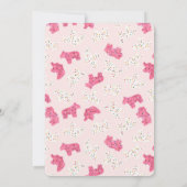 Frosted Animal Cookies Sweet Baby shower Kaart (Achterkant)