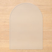 Frosted Arch Acrylic Invitations for Special Event Acryl Uitnodigingen (Voorkant)