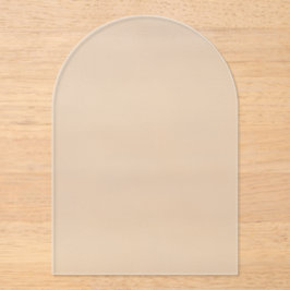 Frosted Arch Acrylic Invitations for Special Event Acryl Uitnodigingen